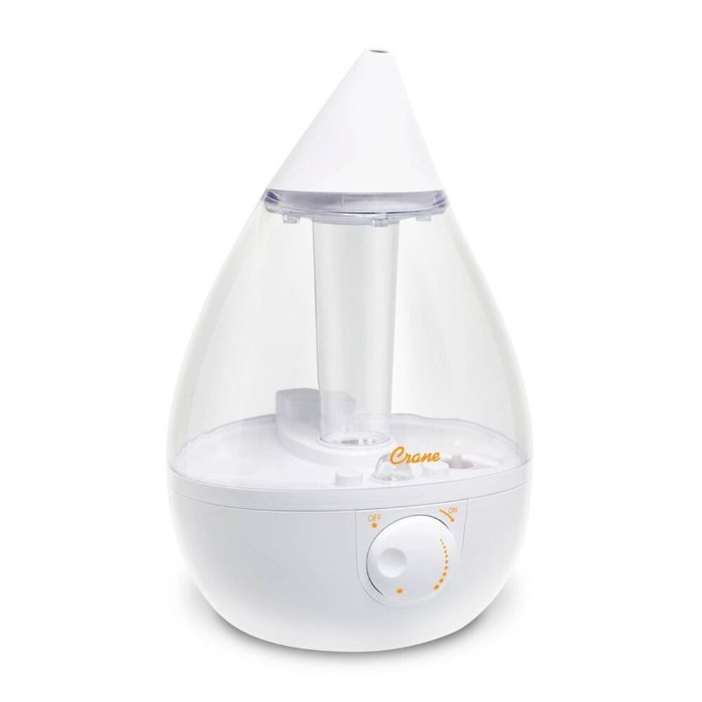 Drop 1-Gal Ultrasonic Cool Mist Humidifier - Blue/White - Portable Quiet